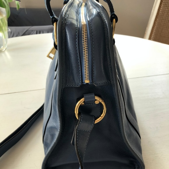 Marc Jacobs Wellington Satchel Bag, Denim Blue - Picture 4 of 7